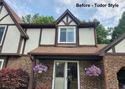 Siding Installation - Tudor-Before