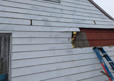 Wind Damage - Siding Repair