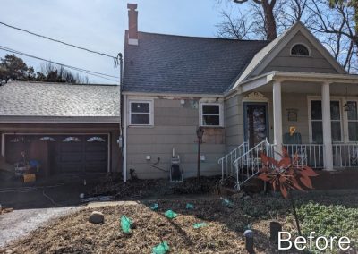 Depew Siding Job - Before