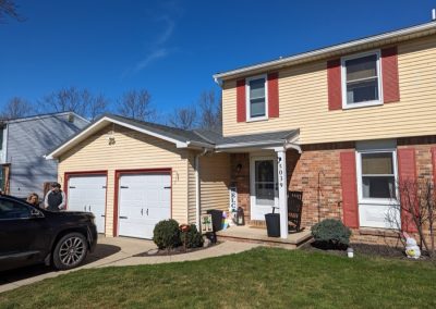 Hamburg Siding Job w/gutter replacement