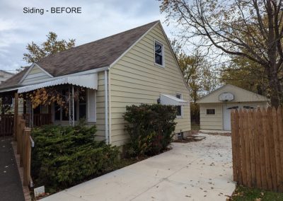 Orchard Park Siding Job - Before